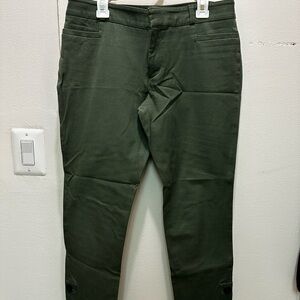 Banana Republic Sloan Dark Green Chinos